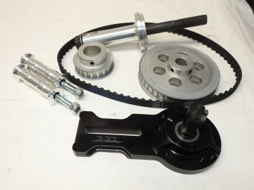 Chevy LS Belt Drive  using a Motorplate and  single bolt Mandrel  16mm all  popular pumps